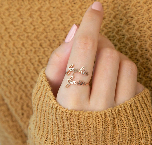 Name Ring - custom name ring